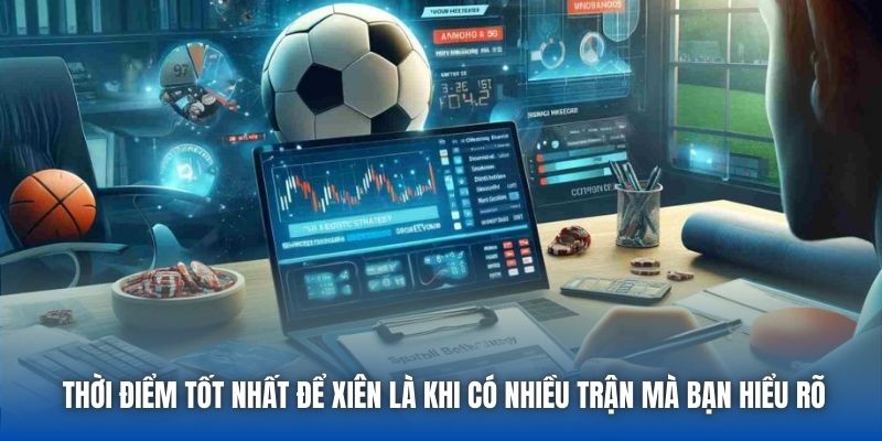 Thời điểm tốt nhất để xiên là khi có nhiều trận mà bạn hiểu rõ